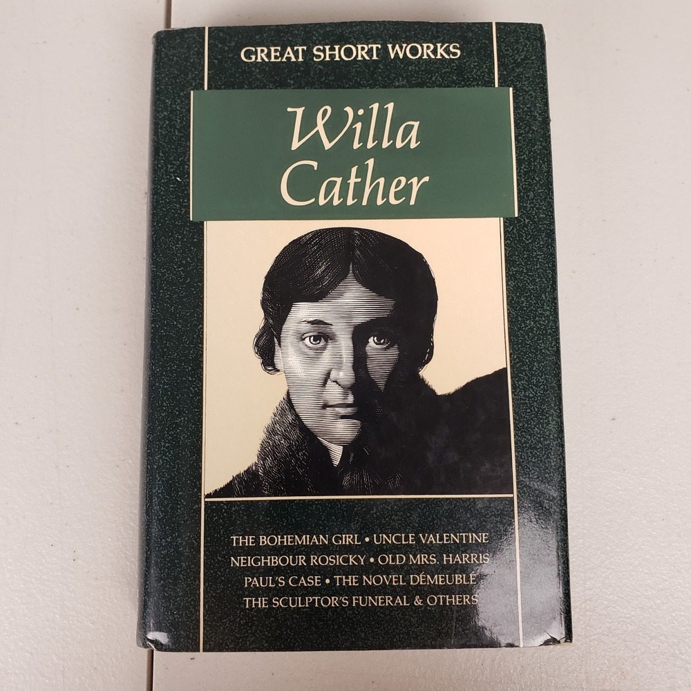 Great Short Works of Willa Cather Hardcover 1992 Barnes & Noble Books Anthology